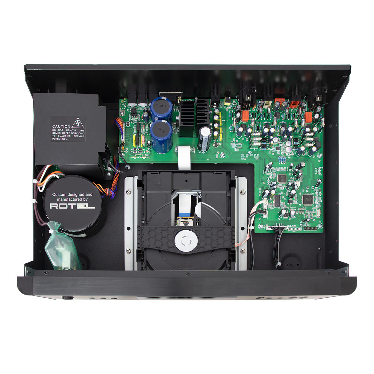 Rotel RCD-1572MKII CD Player & DAC (Black)