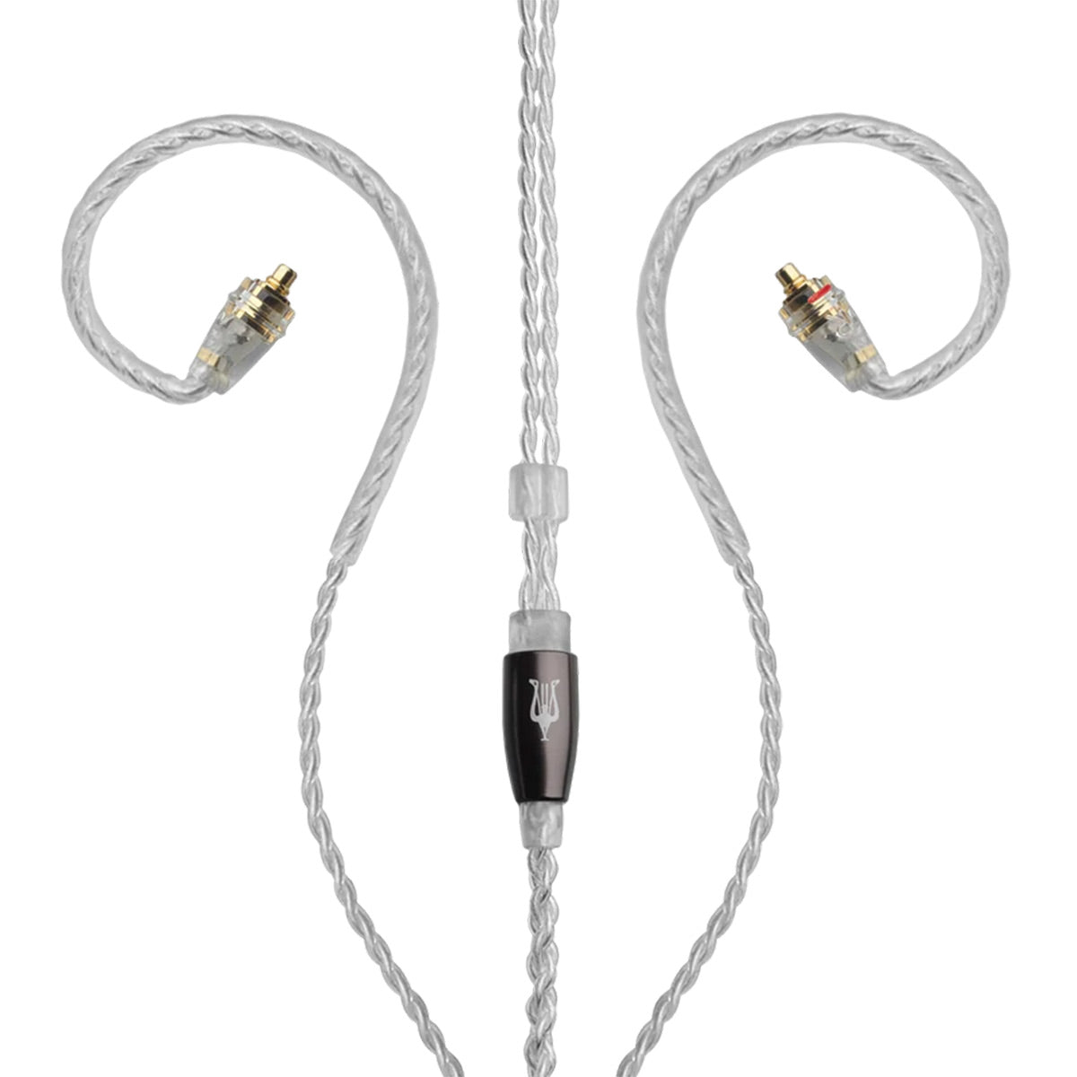 Meze Audio MMCX to 4.4mm Balanced Silver-Plated Headphone Cable - 3.9 ft.