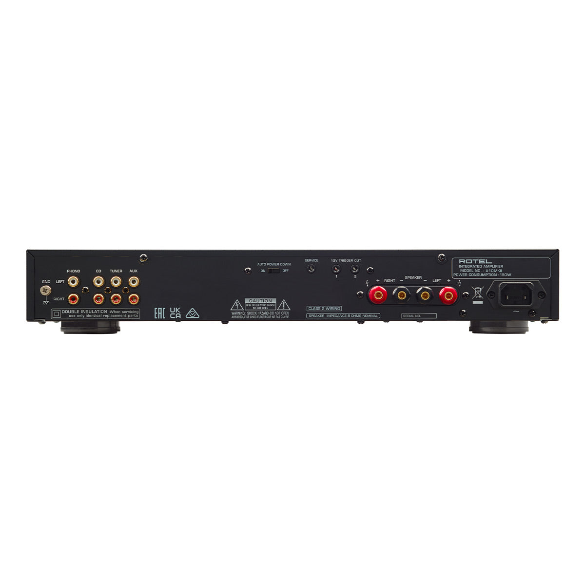 Rotel A10 MKII Integrated Amplifier (Silver)