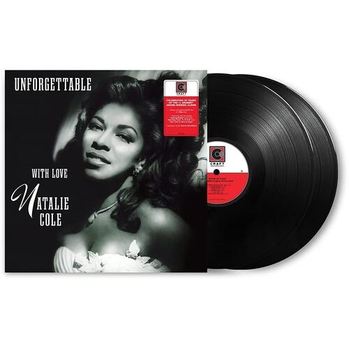 Black and white album cover featuring a portrait of a woman, with a black vinyl record partially vis