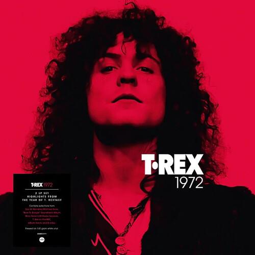 Red-tinted portrait of a man with curly hair on a vinyl record cover