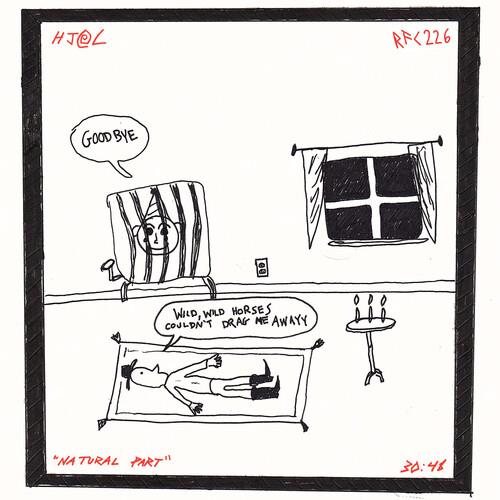 Natural Part -Ttransparent Red - Vinyl LP