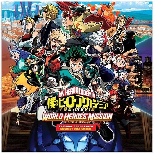 My Hero Academia: World Heroes' Mission (Original Soundtrack) (MHA) - Vinyl LP 150 Gram (Blue)