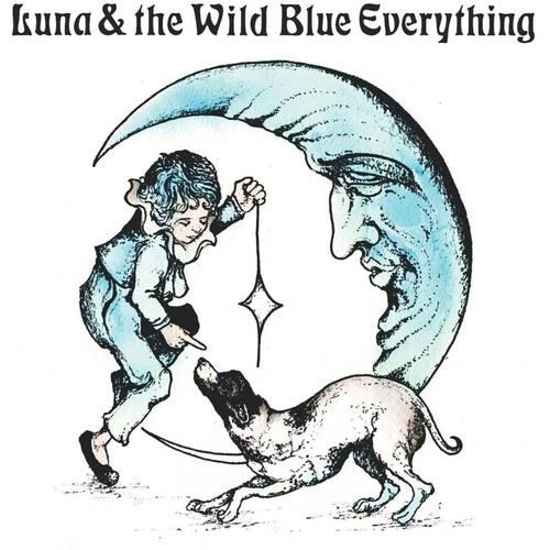 Luna & the Wild Blue Everything - Seafoam Blue Galaxy - Vinyl LP (Blue)