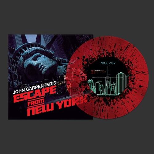 Escape From New York (Original Soundtrack) - Transparent Red/Black Splatter Vinyl - 7-Inch Single