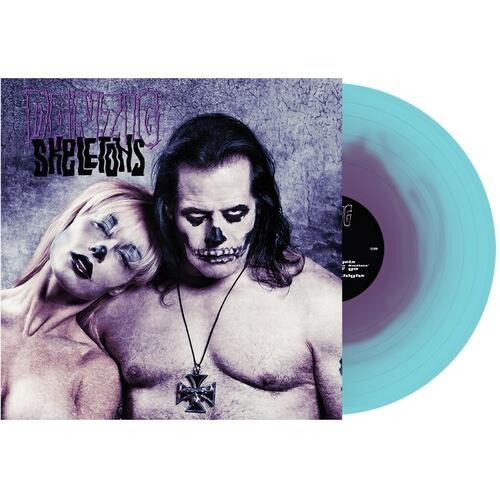 Skeletons - Purple in Electric Blue - Vinyl LP