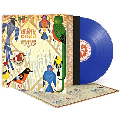 Glass Enclosed Nerve Center - Transparent Blue - Vinyl LP (Blue)