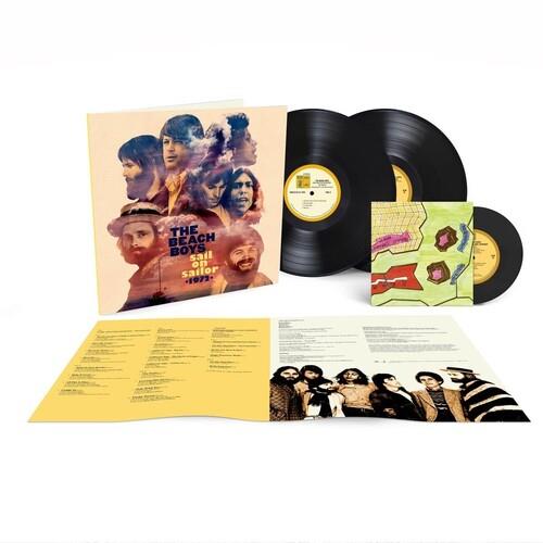 Vinyl box set with gatefold sleeve, two LPs, and a 7-inch EP featuring illustrated artwork