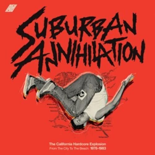 Suburban Annihalation - California Hardcore (Various Artists) - Vinyl LP (Silver/Black)