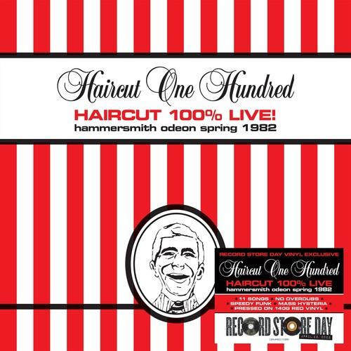 Haircut 100% Live (Hammersmith Odeon 1982) - Limited 140-Gram Red Colored Vinyl - Limited Edition Vinyl LP 140 Gram (Red)