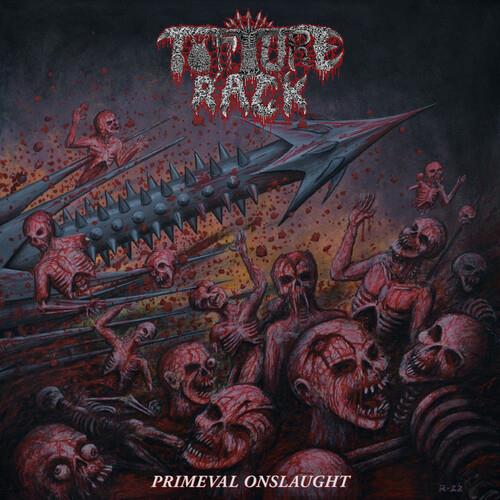 Primeval Onslaught - Deep Purple/hot Pink - Splatter - Vinyl LP