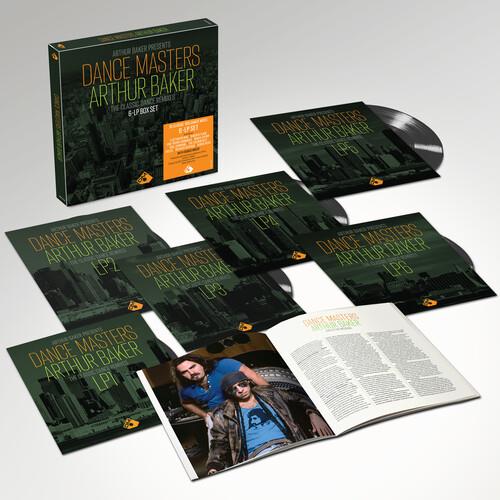 Arthur Baker Presents Dance Masters: Arthur Baker The Classic Dance Remixes - 6LP Boxset, Lift Off Lid Box Set, 16pp Booklet, 140-gram Black Vinyl, Signed insert - Vinyl LP 140 Gram