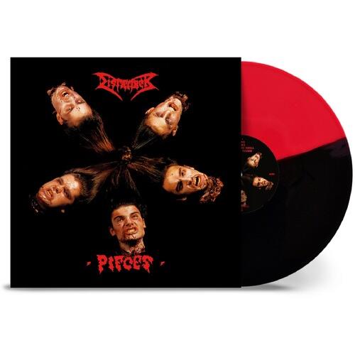 Pieces - Red & Black Split - Vinyl LP