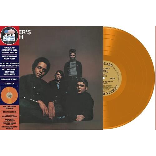 Grinder's Switch Featuring Garland Jeffreys - Limited Edition Vinyl LP (Orange)