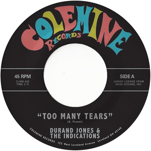 Too Many Tears / Cruisin' to the Parque - Sea Glass Blue - 7-Inch Single (Blue)