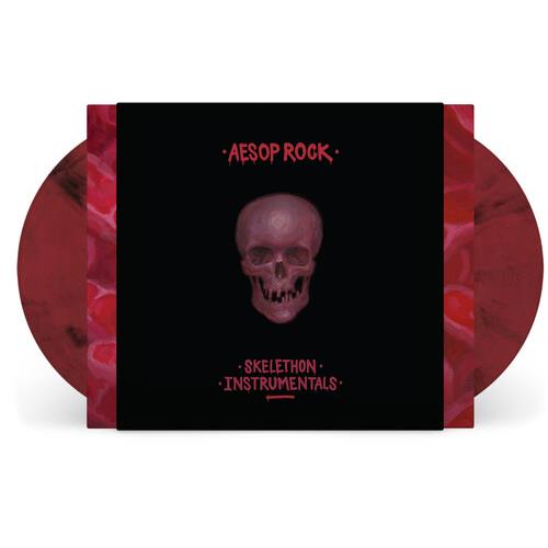 Skelethon (instrumental Version) Maroon/black - Vinyl LP (Maroon/Black)