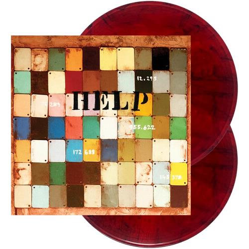 Help / Various - Limited Red & Black Smoke Colored Vinyl - Limited Edition Vinyl LP (Red/Black)