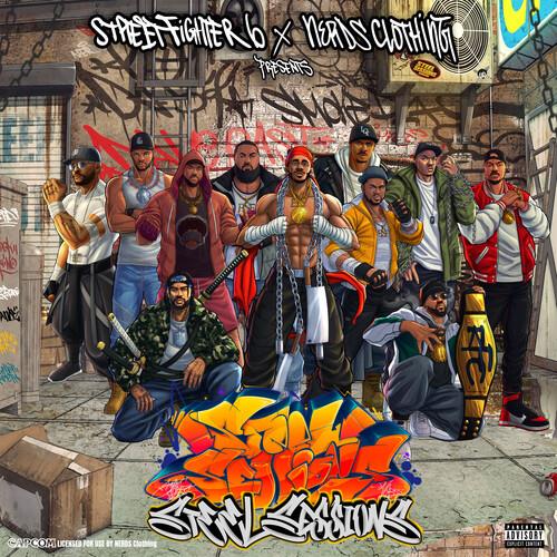 Street Fighter 6 x NERDS Clothing Presents: Steel Sessions - Vinyl LP (Red)