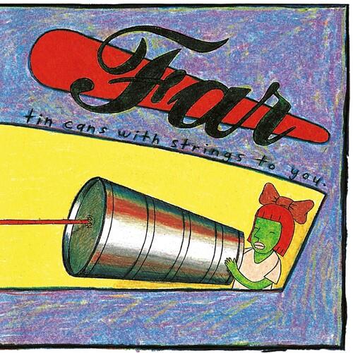 Tin Cans With Strings To You - Clear Red w/ Blue Smoke Vinyl - Vinyl LP