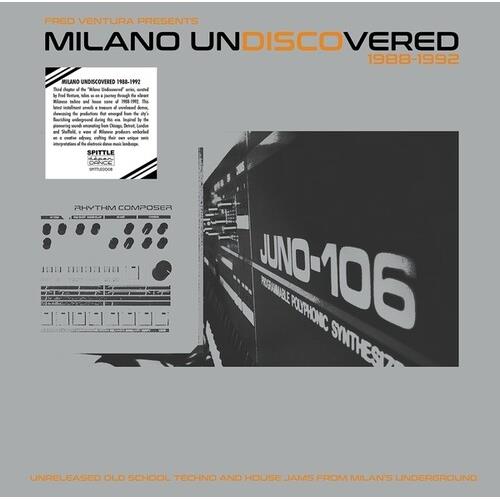 Fred Ventura Presents Milano Undiscovered 1988-1992 - Unreleased - Vinyl LP