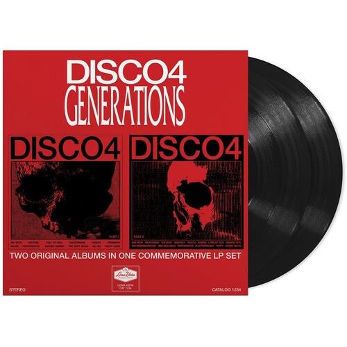 Generations Edition: Disco4 :: Part I And Disco4 :: Part II - Vinyl LP