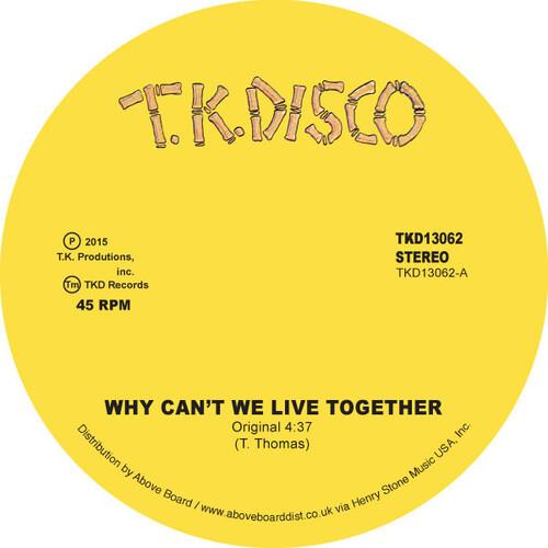 Why Can't We Live Together - 12-Inch Single