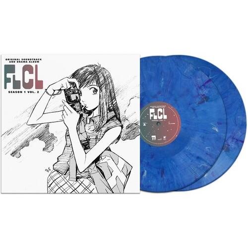 FLCL Season 1 Vol. 2 - O.S.T. (Drama Album) - Vinyl LP 150 Gram (Blue)