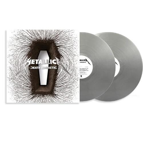 Death Magnetic - 'magnetic Silver' Colored Vinyl - Vinyl LP (Silver)