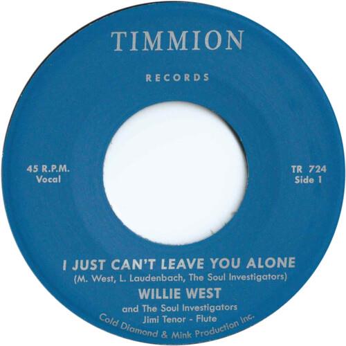 Just Can't Leave You Alone/ Just Can't Leave You Alone (Instrumental) - 7-Inch Single