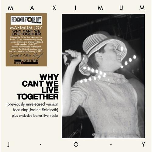 Why Can't We Live Together - Limited Clear Vinyl - Limited Edition Vinyl LP