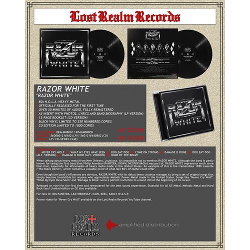Razor White - Vinyl LP