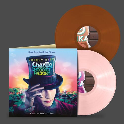 Charlie & The Chocolate Factory (Original Soundtrack) - Marshmallow Pink & Chocolate Brown Vinyl - Vinyl LP (Pink/Brown)