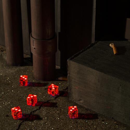 Five Dice, All Threes - Red/Orange - Vinyl LP