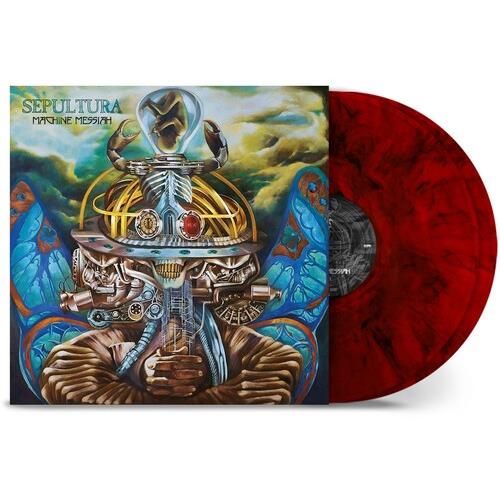 Machine Messiah (40th Anniversary Edition) - Red Ruby Marble - Anniversary Vinyl LP