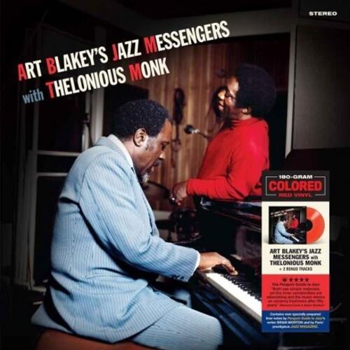Art Blakey's Jazz Messengers With Thelonious Monk - Limited 180-Gram Red Colored Vinyl with Bonus Tracks - Limited Edition Vinyl LP 180 Gram (Red)