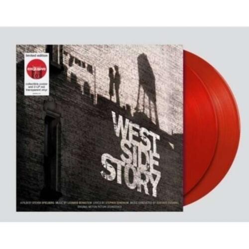 West Side Story (Original Soundtrack) - Red Colored Vinyl with Poster - Vinyl LP (Red)
