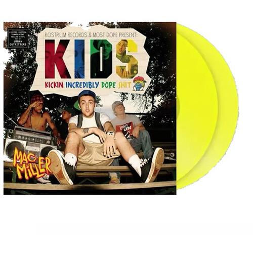 K.I.D.S. - Translucent Yellow - Vinyl LP (Yellow)