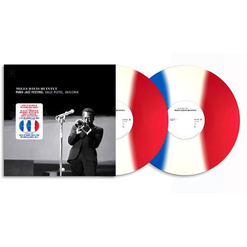 Paris Jazz Festival, Salle Pleyel 10/1/1964 (2 LP) (140g Vinyl/ Blue, White & Red French Flag Inspired Vinyl) - Vinyl LP (Blue/White/Red)