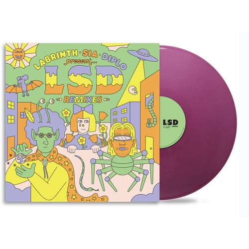 Labrinth, Sia & Diplo Present... LSD (Remixes) - Vinyl LP 140 Gram (Purple)