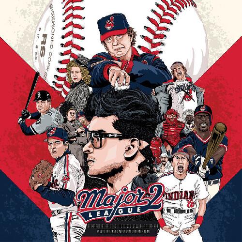 Major League 2 (Original Soundtrack & Score) - Deluxe Edition Vinyl LP (Red/Blue)