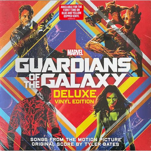 Guardians Of The Galaxy (Original Soundtrack) - Blue & Yellow Colored Vinyl - Vinyl LP (Blue/Yellow)