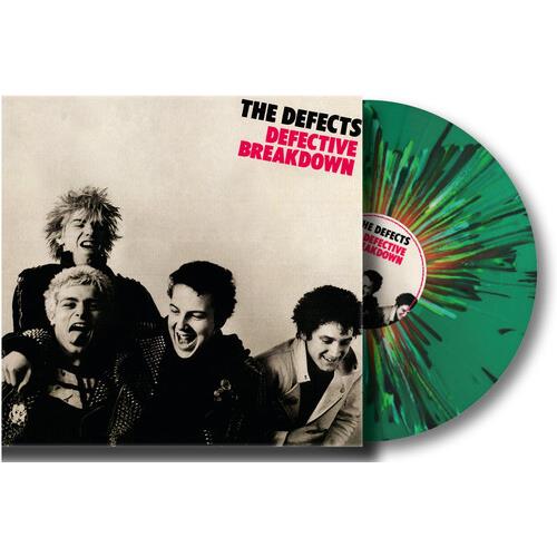 Defective Breakdown - Splatter Green Vinyl - Vinyl LP (Green)