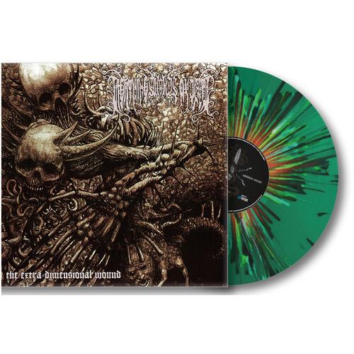 The Extra Dimensional Wound - Splatter Green Vinyl - Vinyl LP (Green)