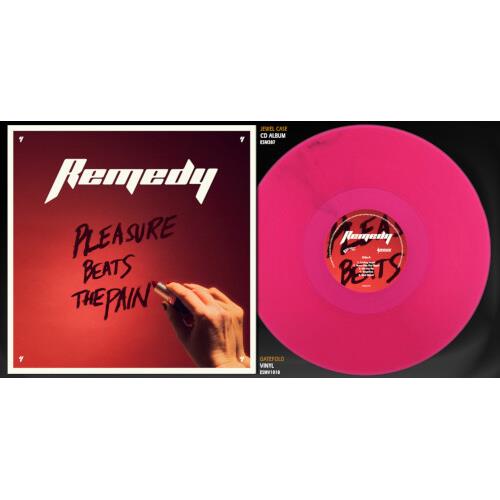 Pleasure Beats The Pain - Magenta Clear - Vinyl LP (Magenta)