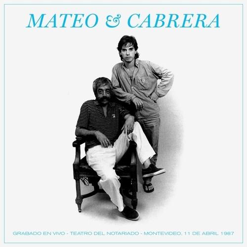 Mateo Y Cabrera. Grabado En Vivo - Teatro Del Notariado - Montevideo, 11 De abril 1987 - Vinyl LP