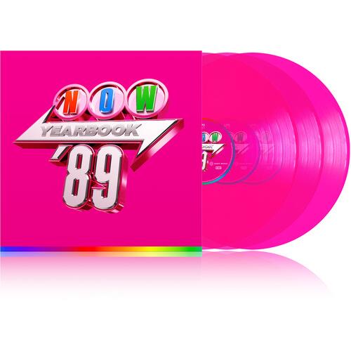 Now Yearbook 1989 / Various - Pink Colored Vinyl - Vinyl LP (Pink)