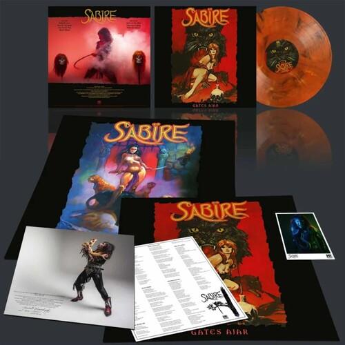 Gates Ajar - Marbled - Vinyl LP (Orange/Black)
