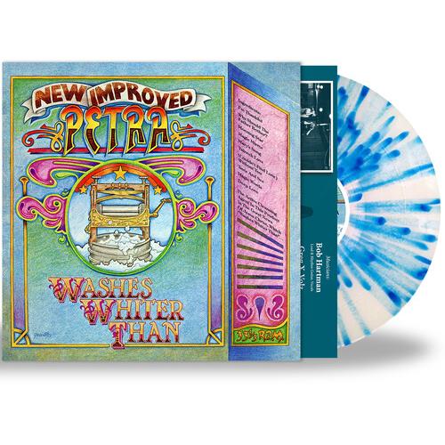 Washes Whiter Than - Blue Splatter - Limited Edition Vinyl LP (Blue)