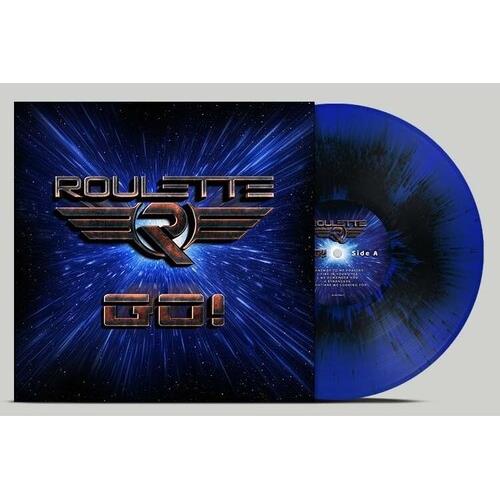Go! - Blue/Black Splatter - Limited Edition Vinyl LP (Blue/Black)