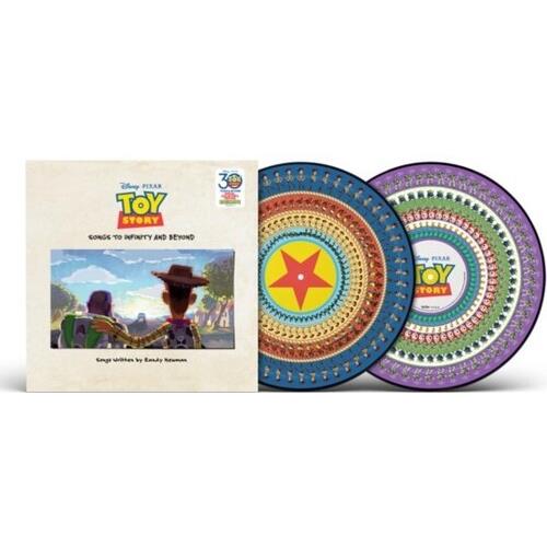 Limited edition zoetrope vinyl LP with colorful animated picture disc and illustrated sleeve